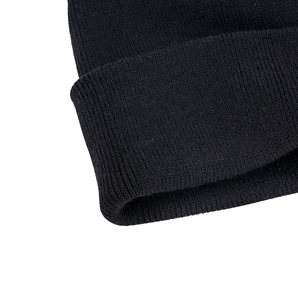 Унисекс вязаная шапка Зимняя Skullies женская красная лысый орел хлопок тонкая теплая шапка мужская повседневная безрукавка сплошной цвет Хеджирование шапка