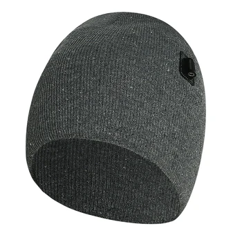 

Men Women Rechargeable Cap Cycling Fishing Warm Washable Knit Electric Heated Hat Skiing Winter Outdoor Sports Skull Beanie
