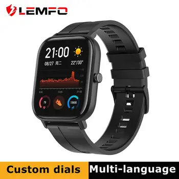 

LEMFO Smart Watch Men Women For GTS Android IOS Heart Rate Blood Pressure Monitor Running Sports Smart Watches Waterproof