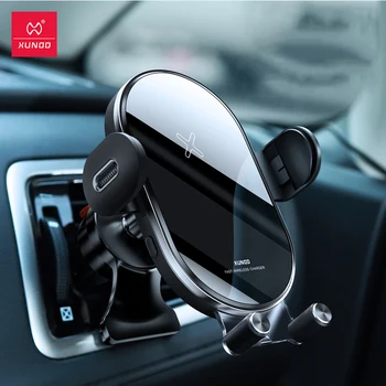 

Xundd 15W Car Wireless Charger Infrared Sensor Fast Charging For iPhone 11 XS MAX for Xiaomi for Samsung Car Phone Holder