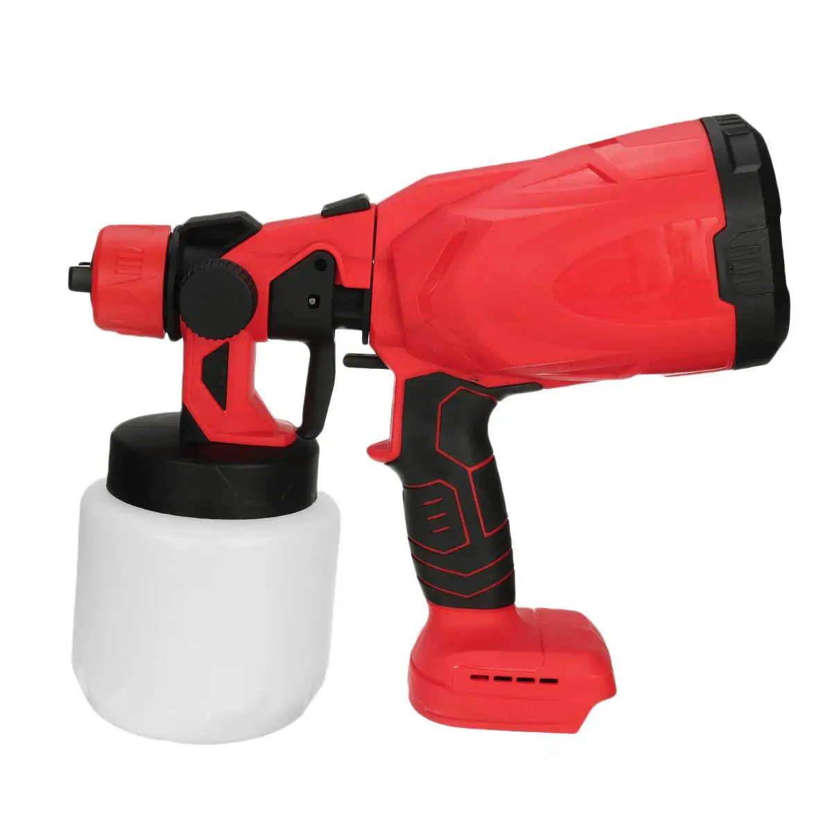 1500W 800ml Cordless Electric Spray Gun High Power Home Paint Sprayer With 3 Nozzle Flow Control Airbrush For Makita 18V Battery gas pressure washer Power Tools