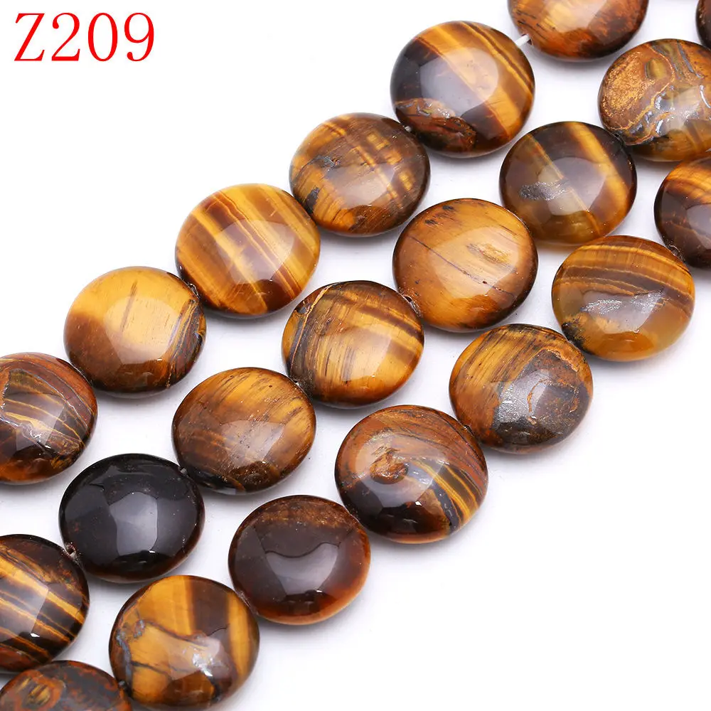 Tiger eye Yumten круглый шарик из Тигрового Глаза 14 мм* 14 мм натуральный драгоценный камень Бусины свободной формы ювелирных изделий бирюзовый розовый кварц Агат DIY браслет натуральные камни бисер для - Цвет: Tiger eye
