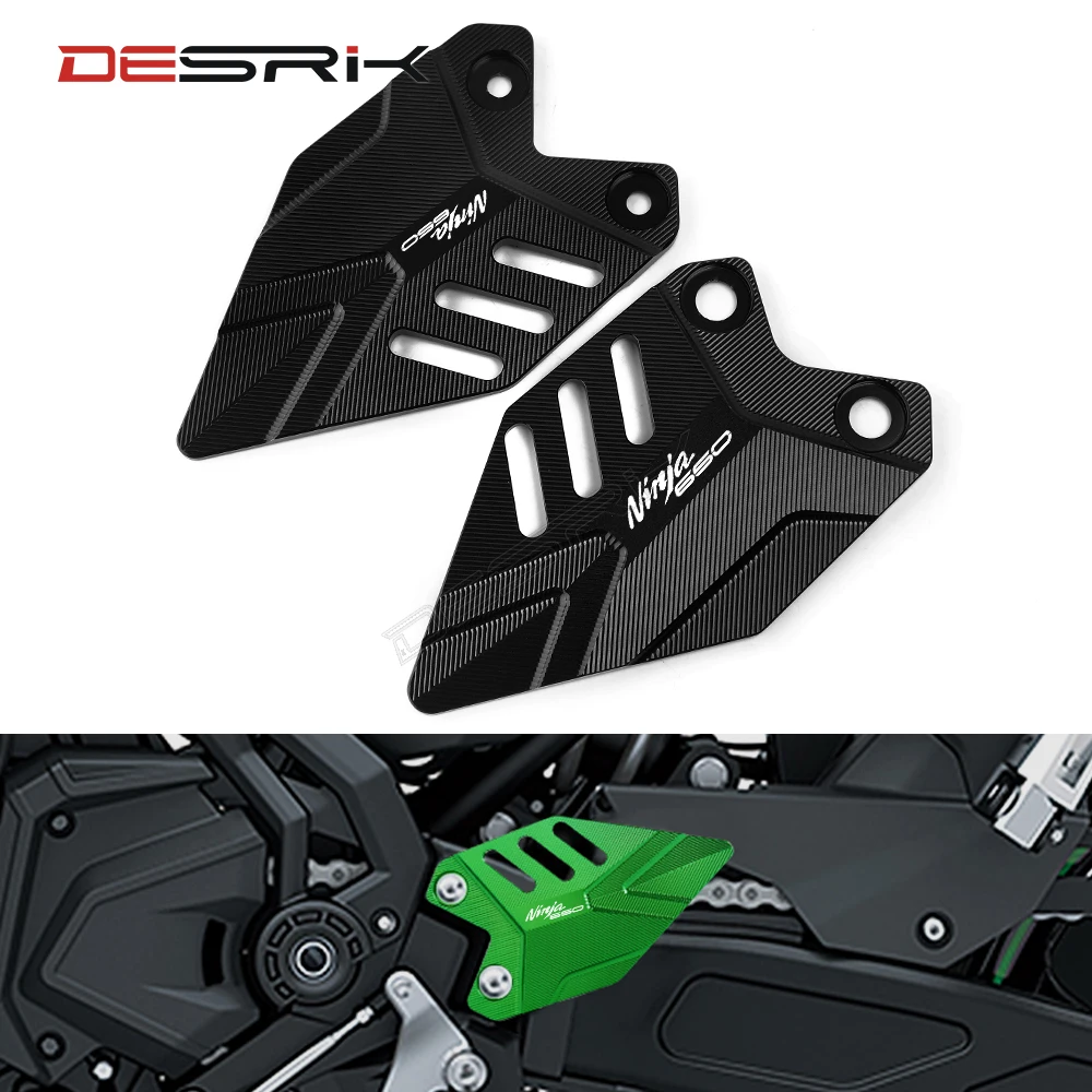 Новый бренд DESRIK для Kawasaki Ninja650 Z650 2017 2019 2020 Передняя ножная боковая стойка
