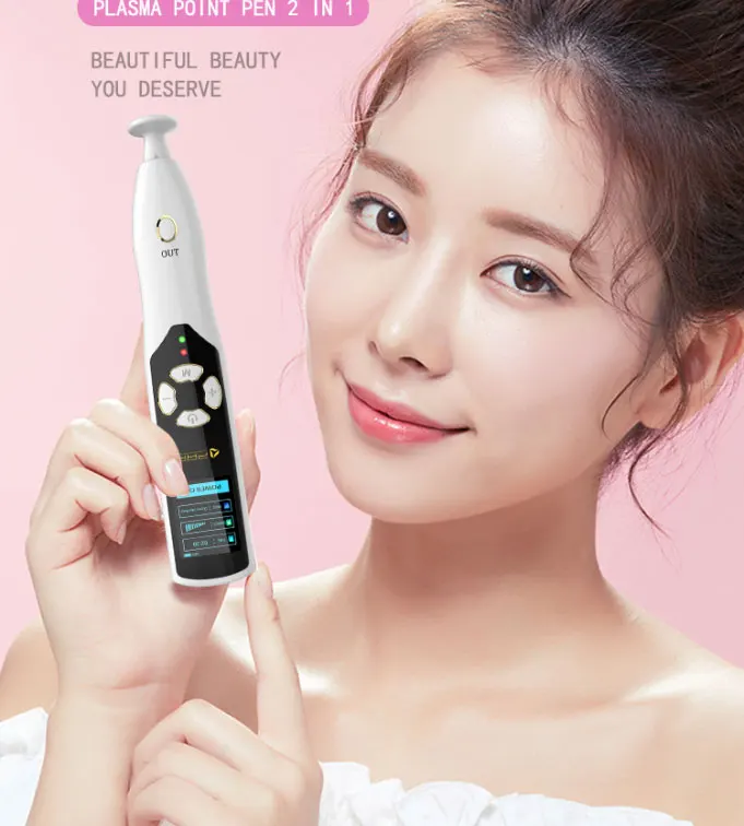 Freckle and Ozone acne treatment,cold plasma ozone shower beauty pen plasma lift pen/mechinal spot removal wrinkle injections