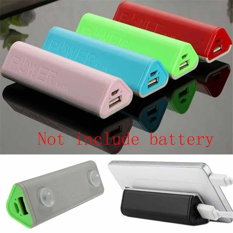 

DIY 5000mah Power Bank 18650 KIT Battery Charger Powerbank Box 18650 Case Mobile USB Charger For Phone Power Bank (No Battery)