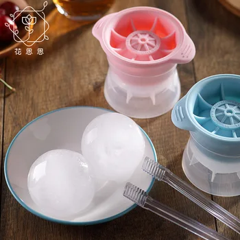 

Silica Gel Ice Ball Bar Ice Tray Diameter 6cm with Breathable Quick-frozen Ice Maker Ice Tray Whiskey Partner
