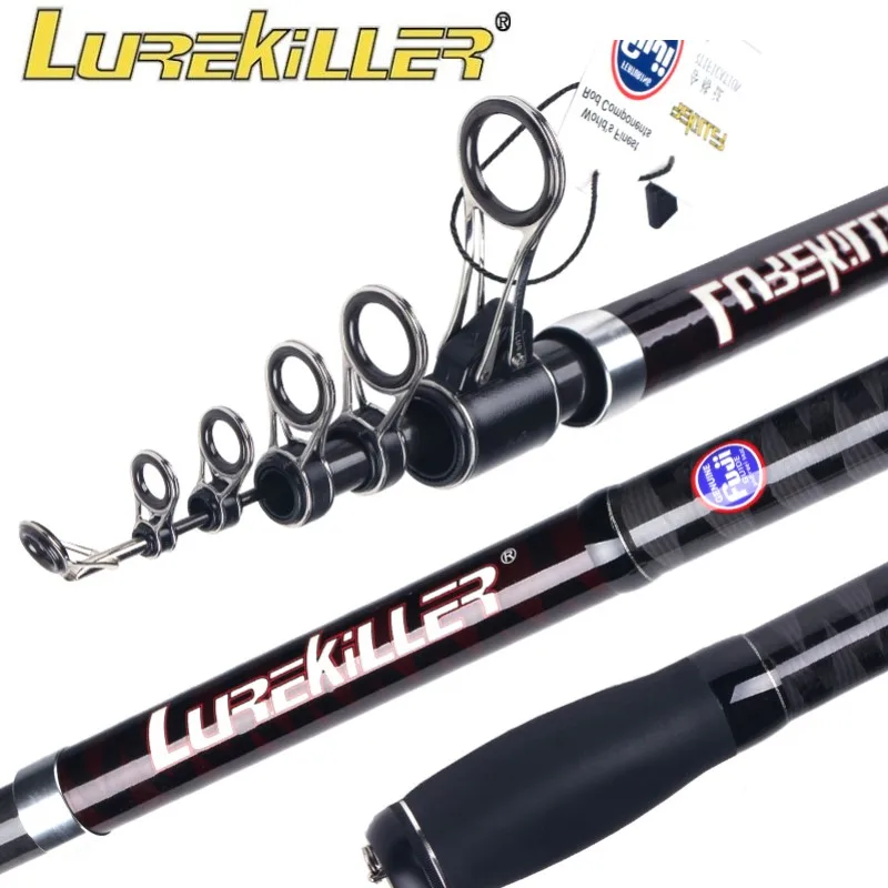 

Lurekiller New Japan Fuji Parts Tele Surf Rod 4.25M 100-250G Telescopic Surfcasting Rod Long Casting Rod