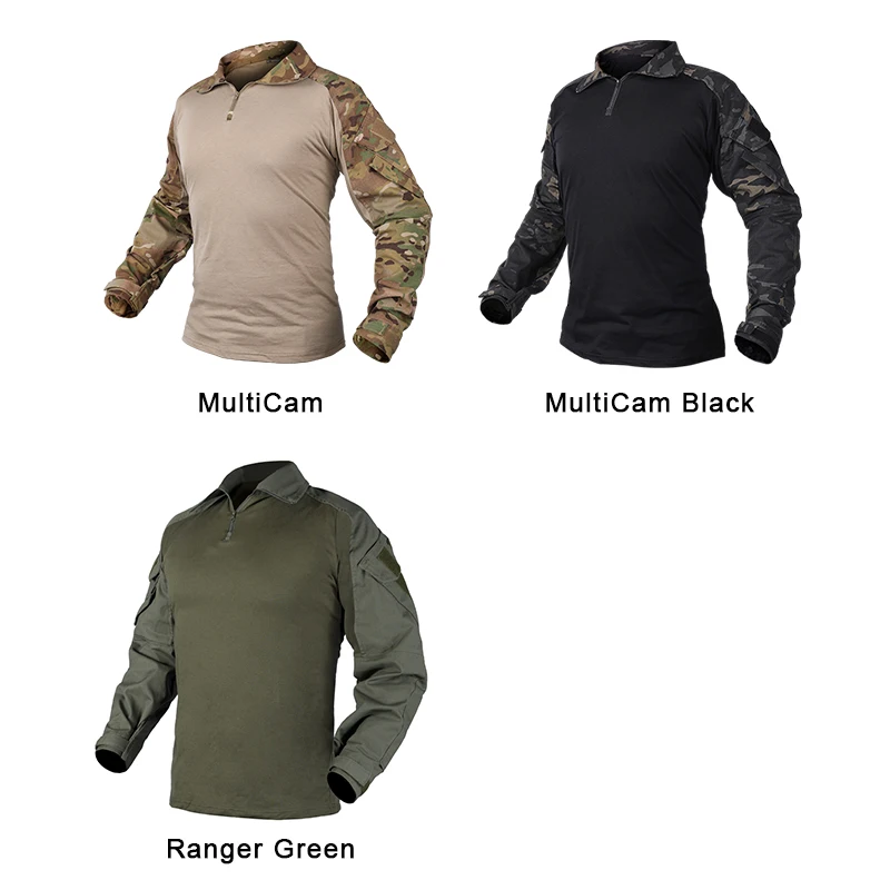 IDOGEAR Ghillie боевой костюм G3 тактическая рубашка Охота страйкбол Одежда Военный