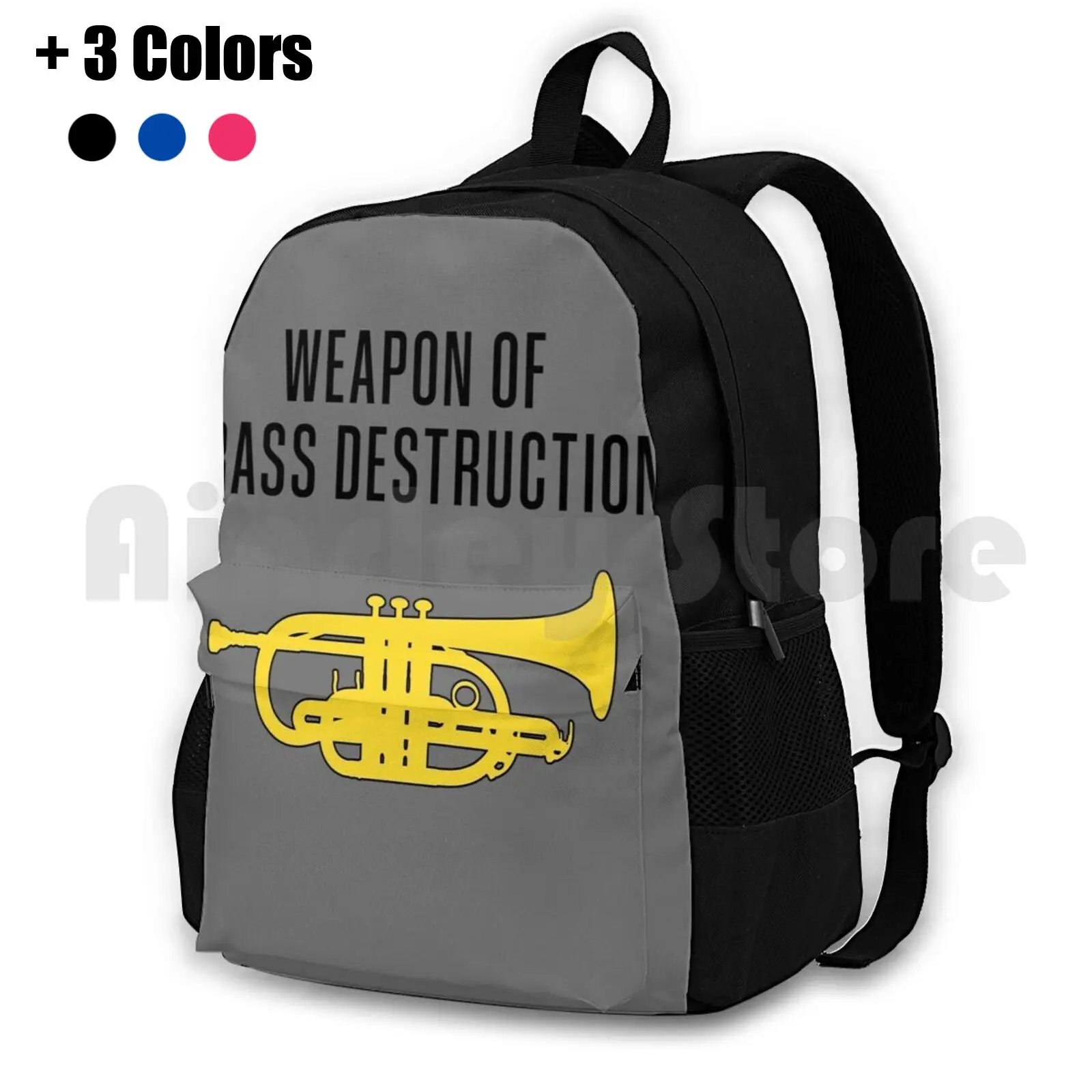 

Забавный подарок Cornet-оружие разрушения из латуни/Забавный подарок Cornet, рюкзак для походов на открытом воздухе, спортивная сумка для верховой езды, скалолазания