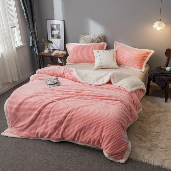 

Flannel Soft Fluffy Throw Blankets for Sofa Bedroom Couch Travel Bedroom- Lightweight, Warm, Cozy and Durable