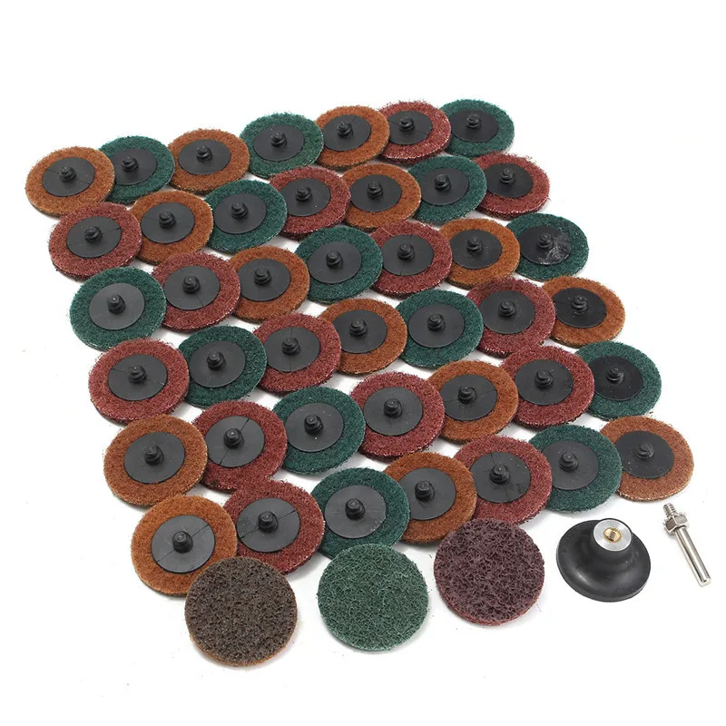 

45PC Scouring Pad Rotating Grinding 2-Inch Tray
