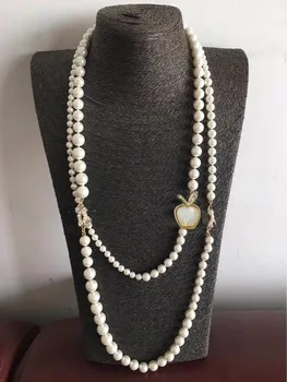 

2020 new pearl necklace, sweater chain, luxury brand, girls favorite style, holiday gift