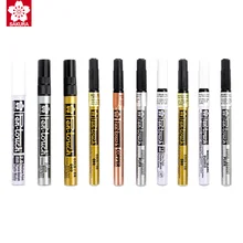SAKURA масляный маркер высоколегкая ручка маркер для краски стекло/сталь/резина/дерево/пластик/одежда граффити Marcador Caneta студенческие принадлежности