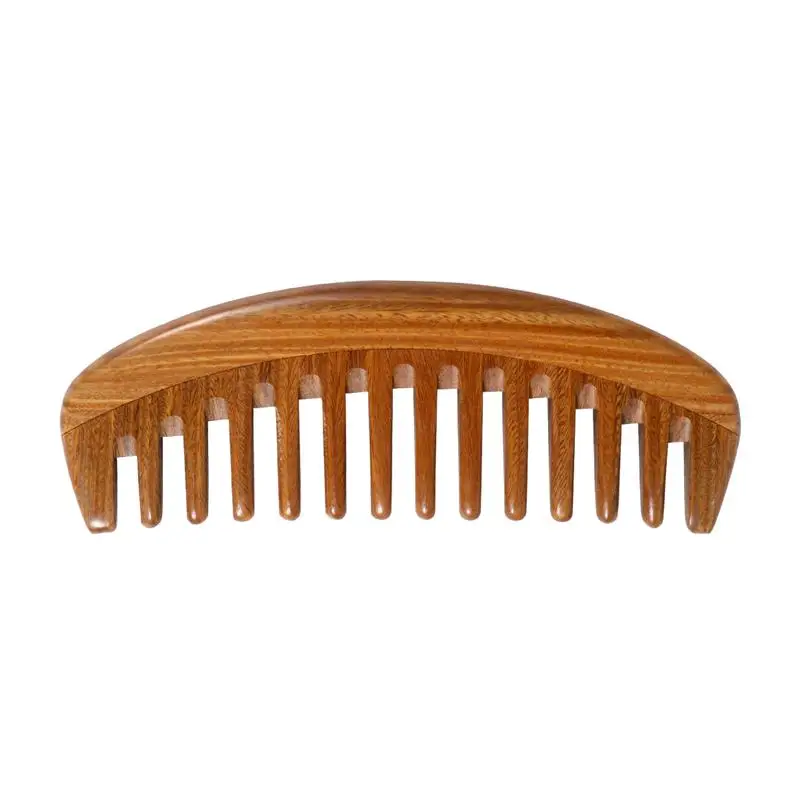 

Comb Hair Stone Women Massage Needle Combs Fine Head Natural Shape Massager