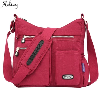 

Aelicy New Arrival Nylon Women Messenger Bags Casual Large Capacity Ladies Handbag Female Crossbody Shoulder Bags Waterproof