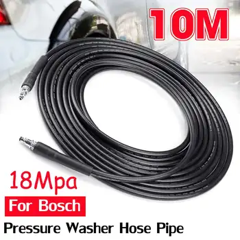

10m High Pressure Washer Hose for Bosch Water Cleaning Hose Pipe Cord Car Washer Extension Hose Plastic Sewer Drain Hose
