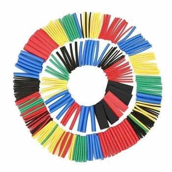 

560pcs Heat Shrinkable Tubes Insulation Covering Electrical Wire Wiring Connection Power Cable Sleeves