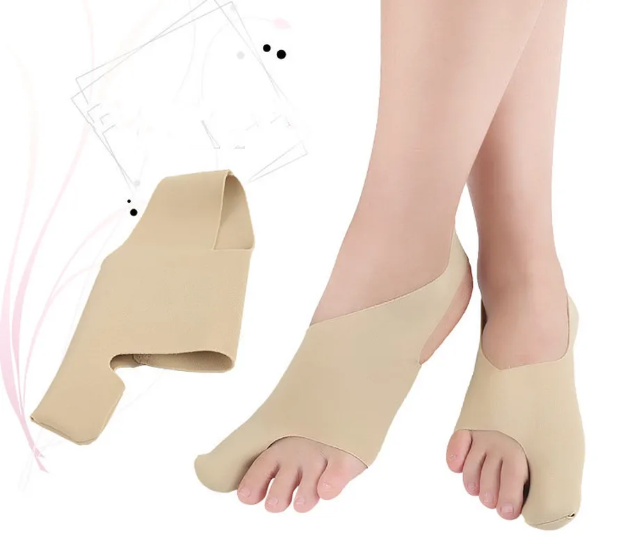 1 Pair Bunion Toe Straightener Bandage Hallux Valgus Corrector Foot Care Orthosis Support