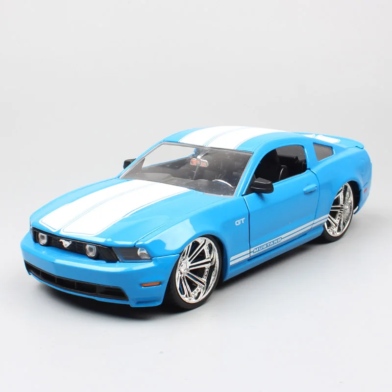 Jada Big Time 1:24 Scale Classic Ford Mustang GT 2010 Muscle Sports Metal Auto Car Diecasts & Toy Vehicles Model Toy Of Kid Gift 1 36 scale simulation sports car model pull back alloy metal diecasts