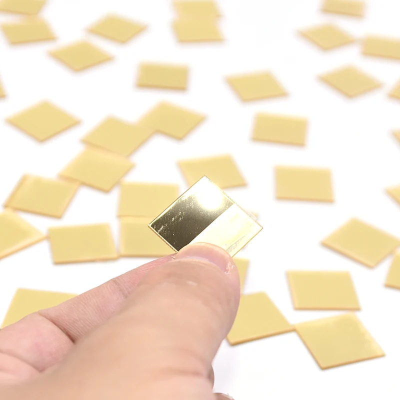 100 шт./лот, 2 см, мини 3D акриловые зеркальные наклейки на стену, наклейки в форме сердца/круглой формы, переводная мозаика, зеркальный эффект, декор для гостиной, домашний декор