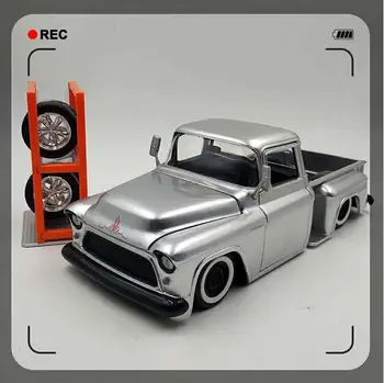 

1:24 high simulation Chevrolet pickup alloy car model,alloy classic car model,detachable tires,free shipping