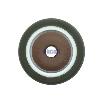 

4pcs 32mm 1.25 inch TPE rubber roller wheel no steel frame for caster with mute ball bearing light duty capacity wheel