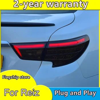 

Car Styling for Toyota Reiz Mark X LEDTail Lights 2013 2014- 2018 Mark X LED Tail Light Rear Lamp DRL+Brake+Park+Signal