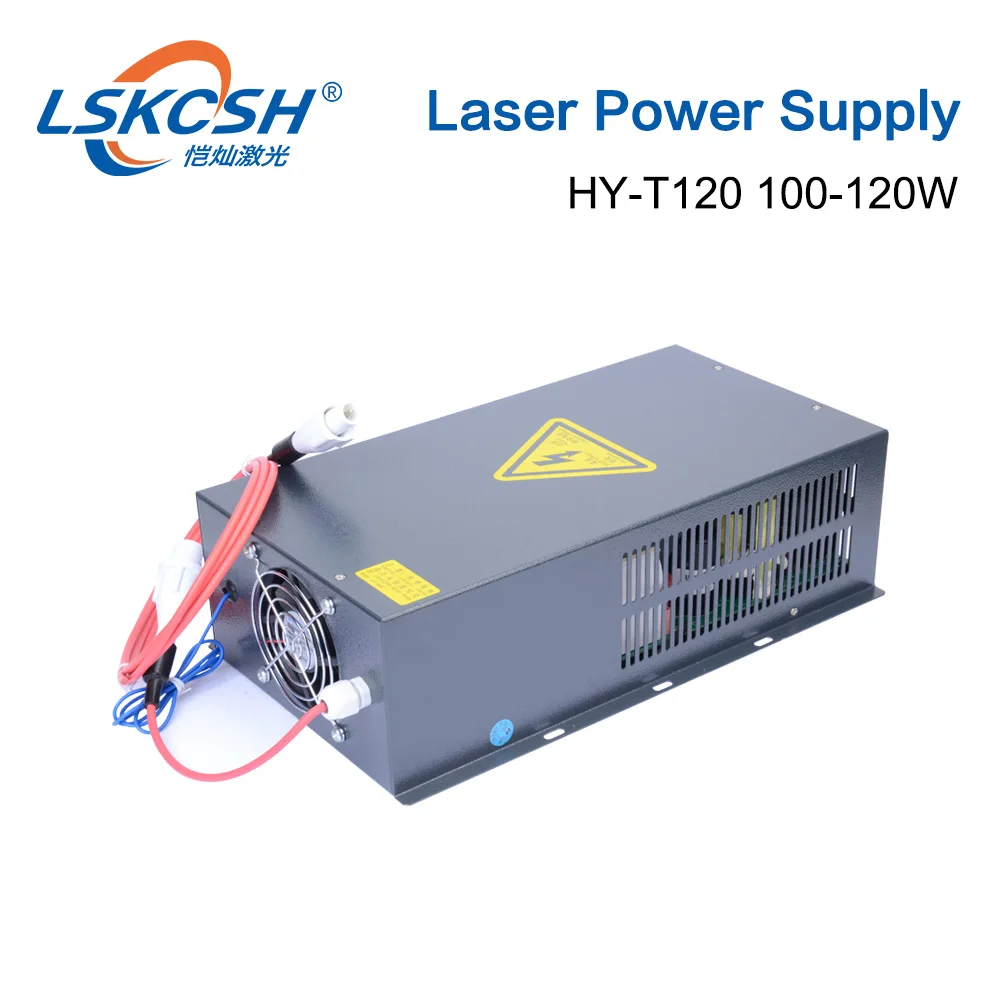 LSKCSH 100-120 Вт Co2 лазерный источник питания для Co2 лазерная гравировка машины для резки HY-W120 серии T/W SP/Yongli/EFR лазерная трубка
