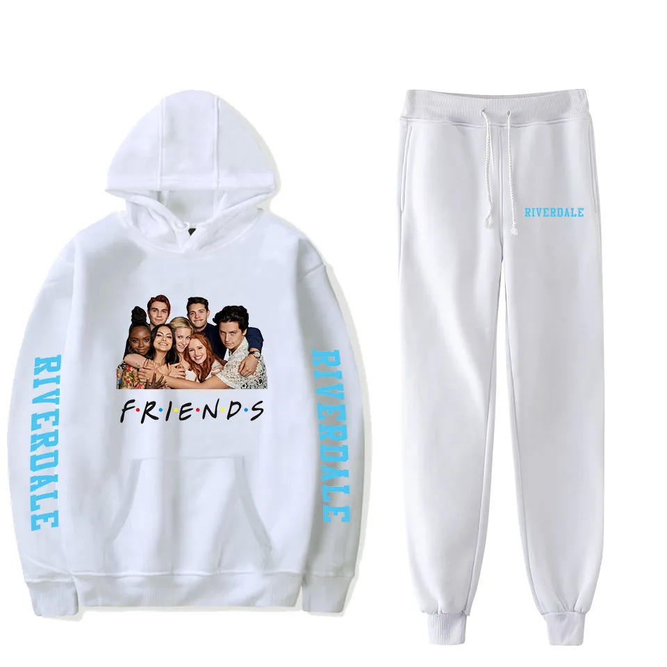Новейший принт ривердейла, четвёртый сезон, южная сторона, ТВ Драма, Harajuku,, стиль, Повседневная Толстовка для бега+ толстовка с капюшоном, повседневные комплекты