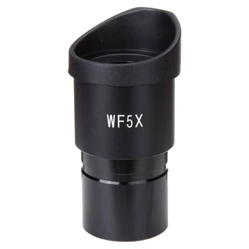 

2pcs Professional With Eye Cups Stereo Microscope Eyepiece Wide Angle Ocular Monocular Optical Lens Replacement High Eyepoint