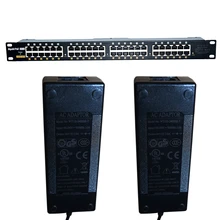 GPOE-24-24v240w гигабитный poe-инжектор 24 порта с режимом B пассивное питание через ethernet панель 24 Вольт 240 Вт блок питания
