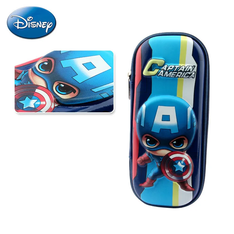 Disney мультфильм Канцтовары для учащихся, Карандаш Чехол Капитан Америка Железный человек Микки Человек-паук школьные принадлежности карандаш мешок мальчик подарок - Цвет: I