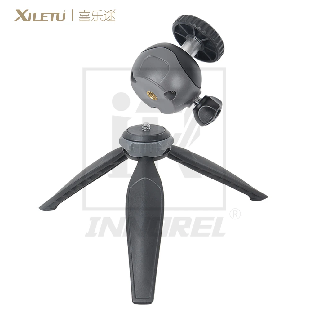 XILETU XS 20 Настольный мини штатив держатель для телефона Подставка с зажимом и