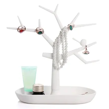 

Multifunctional Tree Branch Shape Jewelry Displays Packaging For Ring Earrings Bracelet Necklaces Organizer Makeup Stand Holder