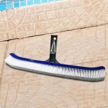 

Pool Brush Head 18" Aluminium Swimming Pool Strong Cleaning Brush Walls Tiles Floors Clean Tools H7JP