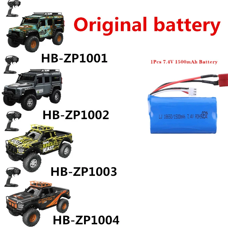 Hb Zp1001おもちゃの車のバッテリー7 4v 1500mah 3000mahoriginalアクセサリーhb Zp1001ためhb Zp1002 Hb Zp1003 Hb Zp1004車スペアパーツ Aliexpress Toys Hobbies