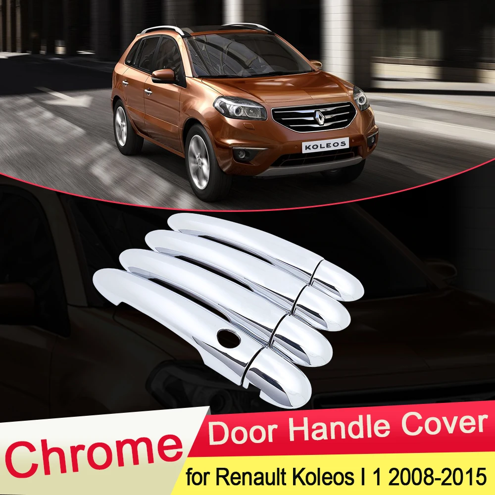 Хромированная крышка ручки двери для Renault Koleos Samsung QM5 I MK1 2008 2009 2010 2011 2012 2013 2014 2015