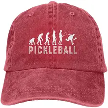 Унисекс Регулируемая джинсовая бейсболка s Evolution Pickleball Кепка в стиле хип-хоп