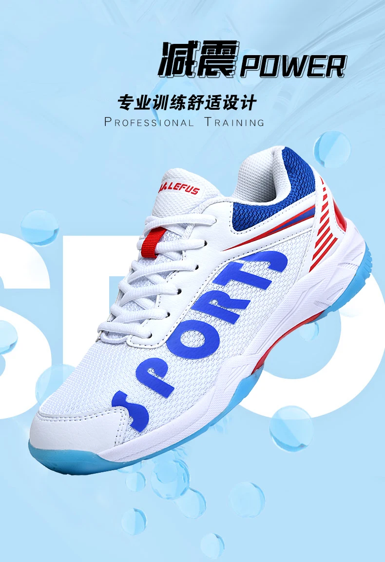 Sapatos de badminton
