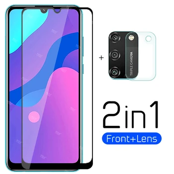 

protective glass for huawei honor 9a 9s 9c camera back cover on huwei honor 9 a c s xonor a9 c9 s9 honor9a safty armor glas case