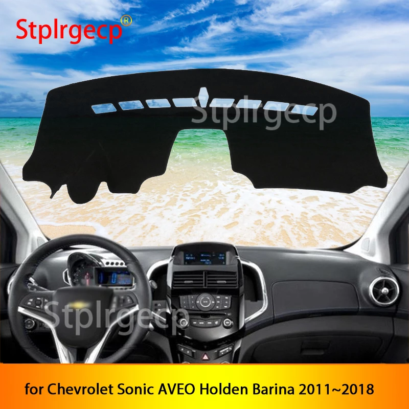 Противоскользящий чехол для приборной панели Chevrolet Sonic AVEO Holden Barina 2011 ~ 2018 |