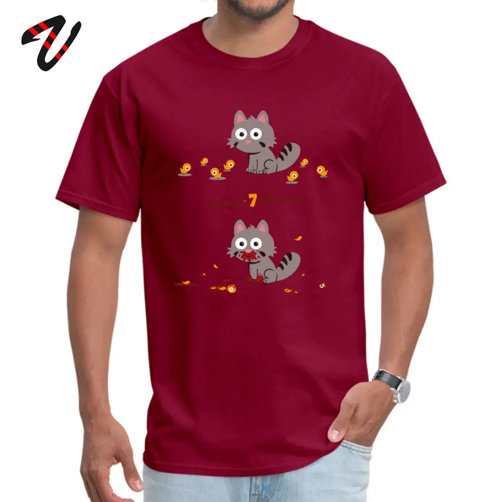 diferente T Shirts Short Sleeve Summer Rife Youth VALENTINE DAY T Shirt Summer Tee Shirts Round Collar 100% Cotton 7_diferente_2563 maroon