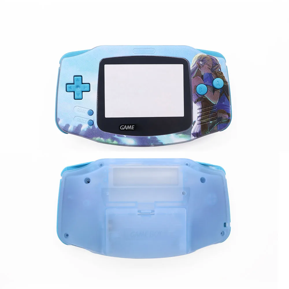 New DIY Customized GBA UV Printed Shells Case With Buttons Suitable For GAMEBOY Advance IPS LCD Housing - ANKUX Tech Co., Ltd