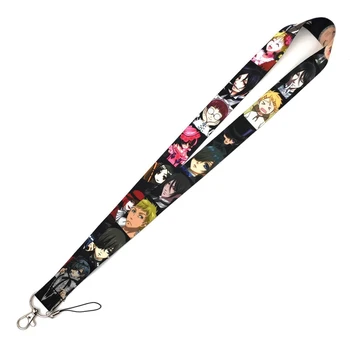

Sword Art Online Lanyard Watercolor Printing Cartoon Anime Lanyards Phone Case Lanyard For Keys Badge Holders Keychain