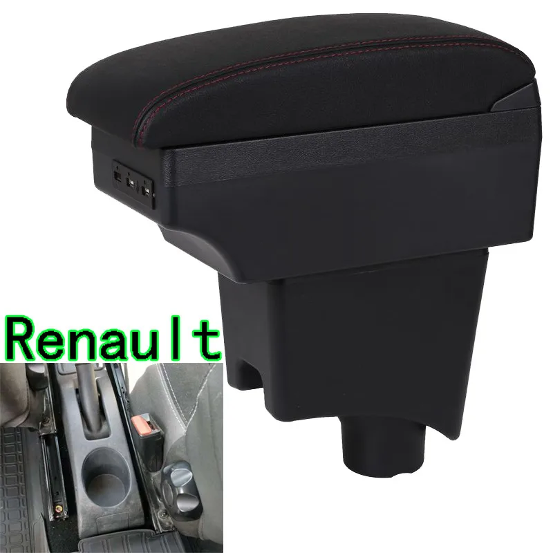 

For Renault Logan Armrest Box Logan 1-2 Universal Car Central Armrest Storage Box modification accessories