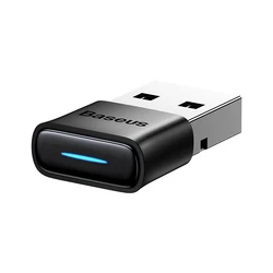 Baseus USB Bluetooth 5.1 Adapter Dongle for Wireless Audio Transmission (Black)