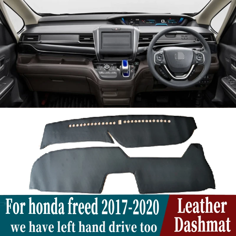 For Honda Freed Gb5 Gb6 Gb7 Gb8 2017 2018 2019 2020 Leather Dashmat Dashboard Cover Pad Dash Mat Carpet Car Styling Rhd Car Anti Dirty Pad Aliexpress