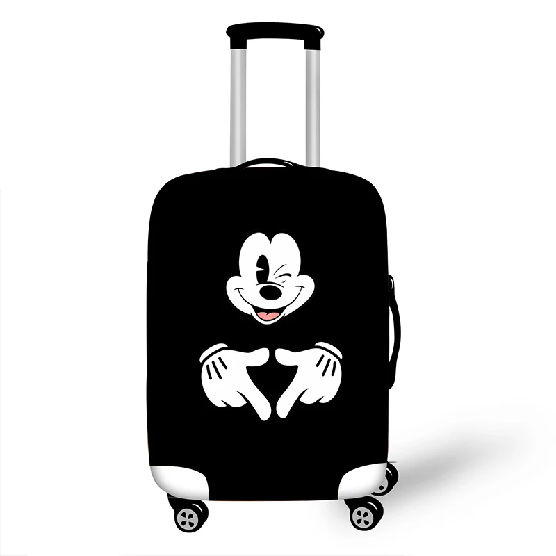 Защитный чехол для багажа, Эластичный Защитный чехол для чемодана 18-32 дюймов, защитные чехлы, чехлы Xl, аксессуары для путешествий, Микки Минни