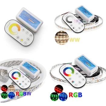 

Ultra thin Touch 2.4G 3 Zone wirless Remote single Color/CT/ RGB/ RGBW LED Dimmer controller set for led strip light