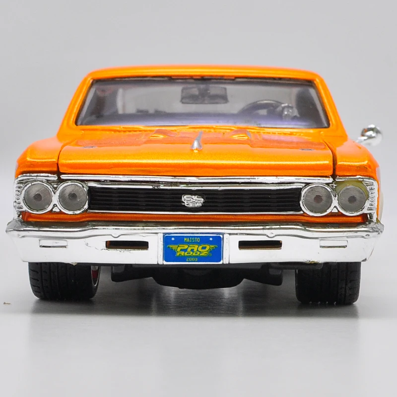 1/24 игрушка для мальчика литая модель автомобиля коллекционный автомобиль подарок для детей 1:24 мышечные статические автомобили Chevrolet-Corvette-1966 SS396